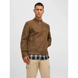 Jack & Jones Plašč JJEROCKY CLEAN JACKET NOOS Rjava To Fit