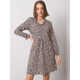 RUE PARIS Dress-WN-SK-R817.66-light beige | Shoptok.si
