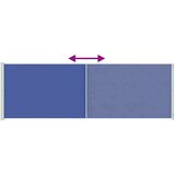 vidaXL Uvlačiva bočna tenda za terasu 200 x 600 cm plava | shoptok.hr