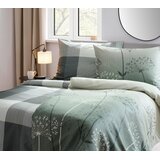 Esposa POSTELJNINA Mavie 140/200 cm saten zelena | Shoptok.si