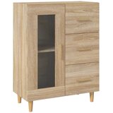 Komoda boja hrasta sonome 69,5x34x90 cm od konstruiranog drva | shoptok.hr