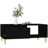  Klubska mizica črna 90x50x36,5 cm inženirski les, (20715587) | Shoptok.si