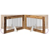  Vrata za pse z stojali 2 pcs Star les 100 x 60 cm, (5000232799) | Shoptok.si