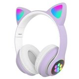  Slušalice za djecu CAT EAR Kids STN-28, bluetooth, ljubičaste | Eponuda.ba