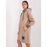 RELEVANCE Tunic-RV-TU-9224.95P-Dark Beige | Shoptok.si