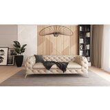 Ropez Bež baršunasti sofa 225 cm Chelsea – | shoptok.hr