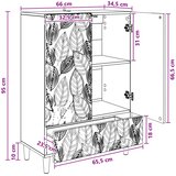  Kreveta Crna 66 x 34,5 x 95 cm Konstruirano drvo | shoptok.hr