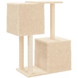  Penjalica za mačke sa stupovima za grebanje krem 86 cm | shoptok.hr