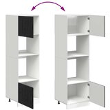  Kuhinjski element Črna Orehovina 60 x 57 x 207 cm, (5000131634) | Shoptok.si