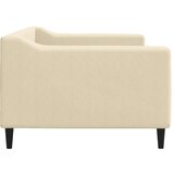  Dnevni krevet krem 90 x 200 cm od tkanine | shoptok.hr