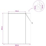 Rolo zavjesa Smeđa 160 x 160 cm Bambus | shoptok.hr