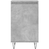 vidaXL Komoda betonsko siva 40x35x70 cm inženirski les | Shoptok.si