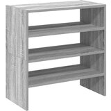 Maison Chic Regal za čevlje - Polica za čevlje 2 kosa zložljiva siva sonoma 60x30x30,5 cm, (21777335) Cene