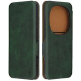 Techsuit Safe Wallet Plus preklopna torbica za Honor Magic6 Pro – temno zelena | Shoptok.si