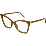 Saint Laurent SL386 009 M (53) Rjava/Kristalna Cene