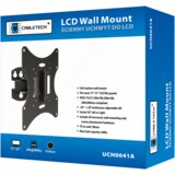 Cabletech zidni nosač 23-43" crni LCD-UCH0041 | shoptok.hr