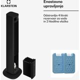 Klarstein Mistral pametni zračni hladnjak s vodnim hlađenjem | 365 m³/h | 4 l | 35 m² | 3 moda | 36 W | shoptok.hr
