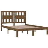  Za krevet od masivne borovine boja meda 200 x 200 cm | shoptok.hr