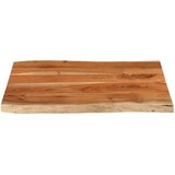 vidaXL Mizna plošča 70x60x3,8 cm pravokotna akacija naraven rob | Shoptok.si