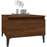  Bočni stolići 2 kom Smeđi hrasta 50x46x35 cm konstruirano drvo | shoptok.hr