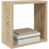  Kockaste zidne police 4 kom boja hrasta sonome 30 x 15 x 30 cm | Eponuda.ba