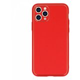 Nillkin Luxury silikonski ovitek za Xiaomi Mi 11 - rdeč z zlatim robom | Shoptok.si