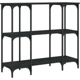 Konzolni stol crni 102 x 35 x 90 cm od konstruiranog drva | shoptok.hr