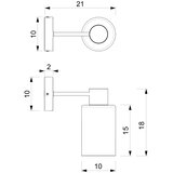  Zidna lampa MADERA 1xE27/60W/230V bela/drvo | Eponuda.com