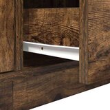 vidaXL TV ormarić s LED svjetlima boja dimljenog hrasta 193,5x41x50 cm | shoptok.hr