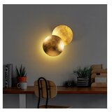 Opviq LED stenska svetilka v zlati barvi ø 25 cm Yosma – | Shoptok.si