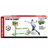 Woopie sportski set 2 u 1 košarka i gol - zeleni | shoptok.hr