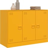 Komoda boja senfa 99 x 39 x 73 cm čelični | shoptok.hr