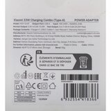  Zidni punjač Xiaomi 33W 3A 1 x USB-A s USB-C kabelom Bijeli BHR9956EU | shoptok.hr