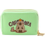  Novčanik s preslatkim motivom kapibare 12.5 x 8.5cm - zeleni | Shoptok.si
