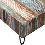  Stolić za kavu od masivnog obnovljenog drva 100 x 50 x 38 cm | shoptok.hr