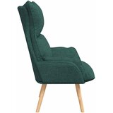 Fotelja Tamnozelena 69 x 74 x 93 cm Tkanina i šperploča | shoptok.hr