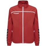 Hummel Jakna za trening 'Authentic' siva / rdeča / črna / bela | Shoptok.si