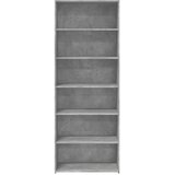  Visoka komoda siva betona 70x41x185 cm od konstruiranog drva | shoptok.hr