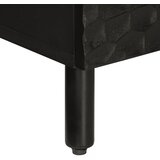 TV ormarić crni 70 x 33 x 46 cm od masivnog drva manga | shoptok.hr
