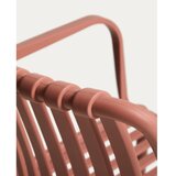 Kave Home Plastična vrtna stolica boja terakote Isabellini – | shoptok.hr