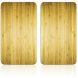 Maximex Zaščitne plošče za štedilnik iz kaljenega stekla 2 ks 52x30 cm Wooden – | Shoptok.si