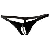 Black Level Vinyl String with a Chain 2810000 Black L/XL Cene