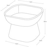 YAMAZAKI Keramička zdjela za hranu za ljubimce za kućne ljubimce Tower – | shoptok.hr