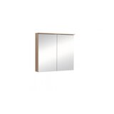 Inter Ceramic ormarić kupaonski sa ogledalom 6018-60 smeđi | shoptok.hr