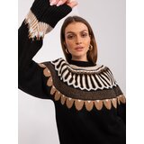 RUE PARIS Sweater-LC-SW-0342.06X-Black | Shoptok.si