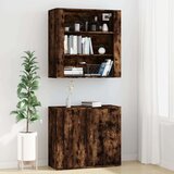  Visoka omara dimljen hrast inženirski les, (20653447) | Shoptok.si