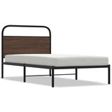 vidaXL Okvir kreveta bez madraca smeđa boja hrasta 90 x 200 cm drveni | shoptok.hr