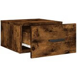  Zidni noćni ormarić boja dimljenog hrasta 35x35x20 cm | shoptok.hr