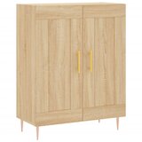  Visoka komoda hrasta sonome 69,5x34x180cm od konstruiranog drva | shoptok.hr