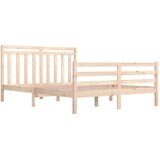  Posteljni okvir iz trdnega lesa 160x200 cm, (20708144) | Shoptok.si